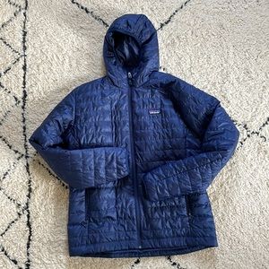 NWOT Patagonia Nano Puff Hoodie - Navy